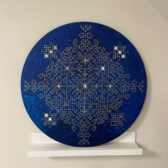 Mandala "Latvju zīmes"
