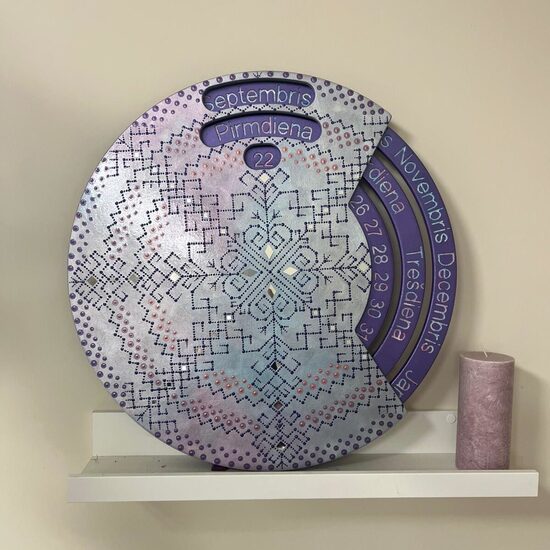 Latvju zīmju ziemeļblāzma