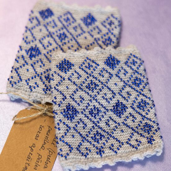 Maucīši ar zilu rakstu