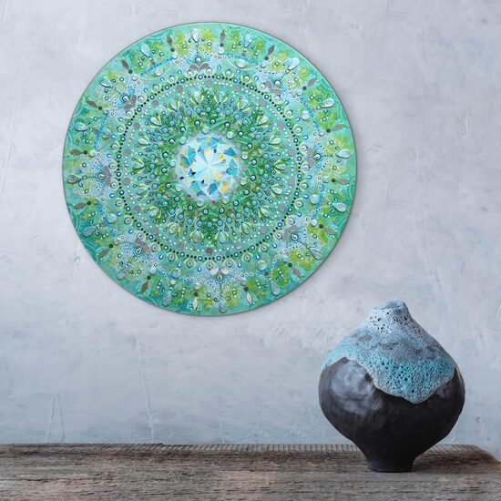 Maigi zaļā mandala